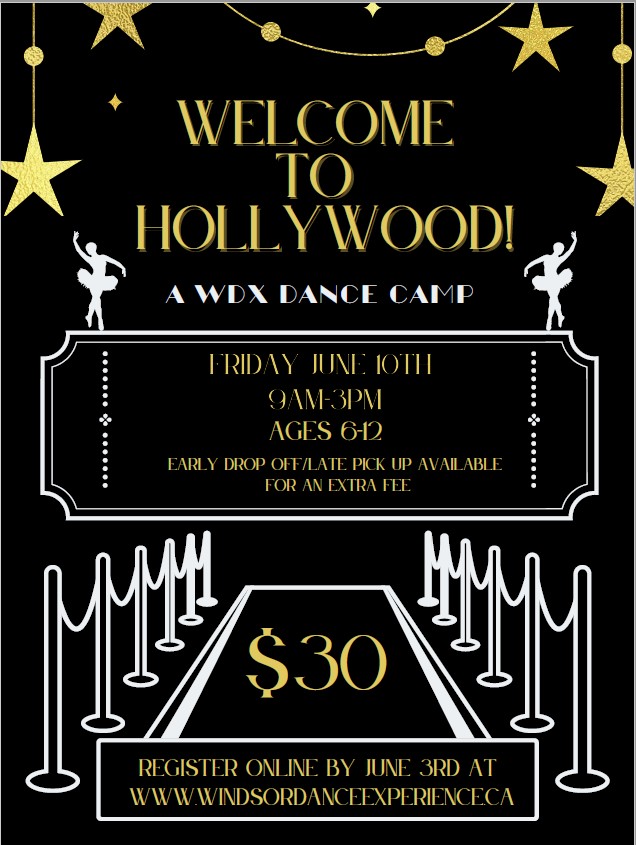 Welcome to Hollywood Dance Camp